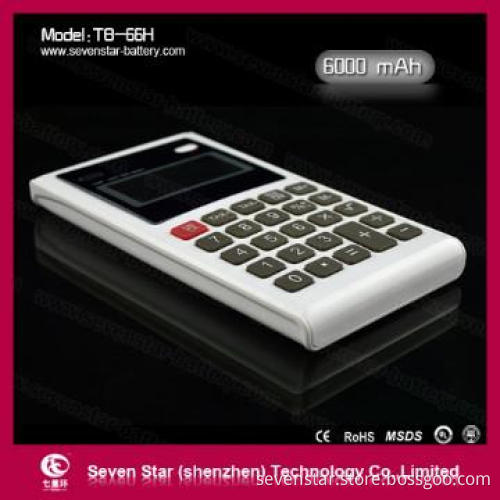 6000mAh Power bank  with  beauty appearance